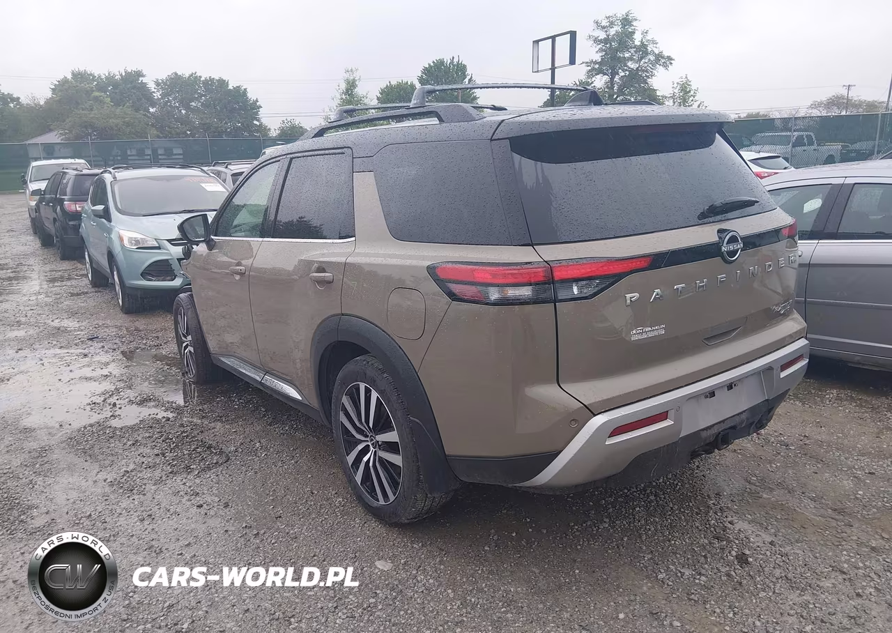 2025 Nissan Pathfinder Platinum 4Wd VIN:5N1DR3DJ1SC209403 - 3