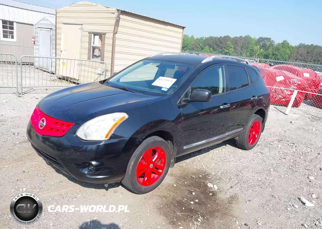 2012 Nissan Rogue Sv VIN:JN8AS5MT1CW601343 - 2
