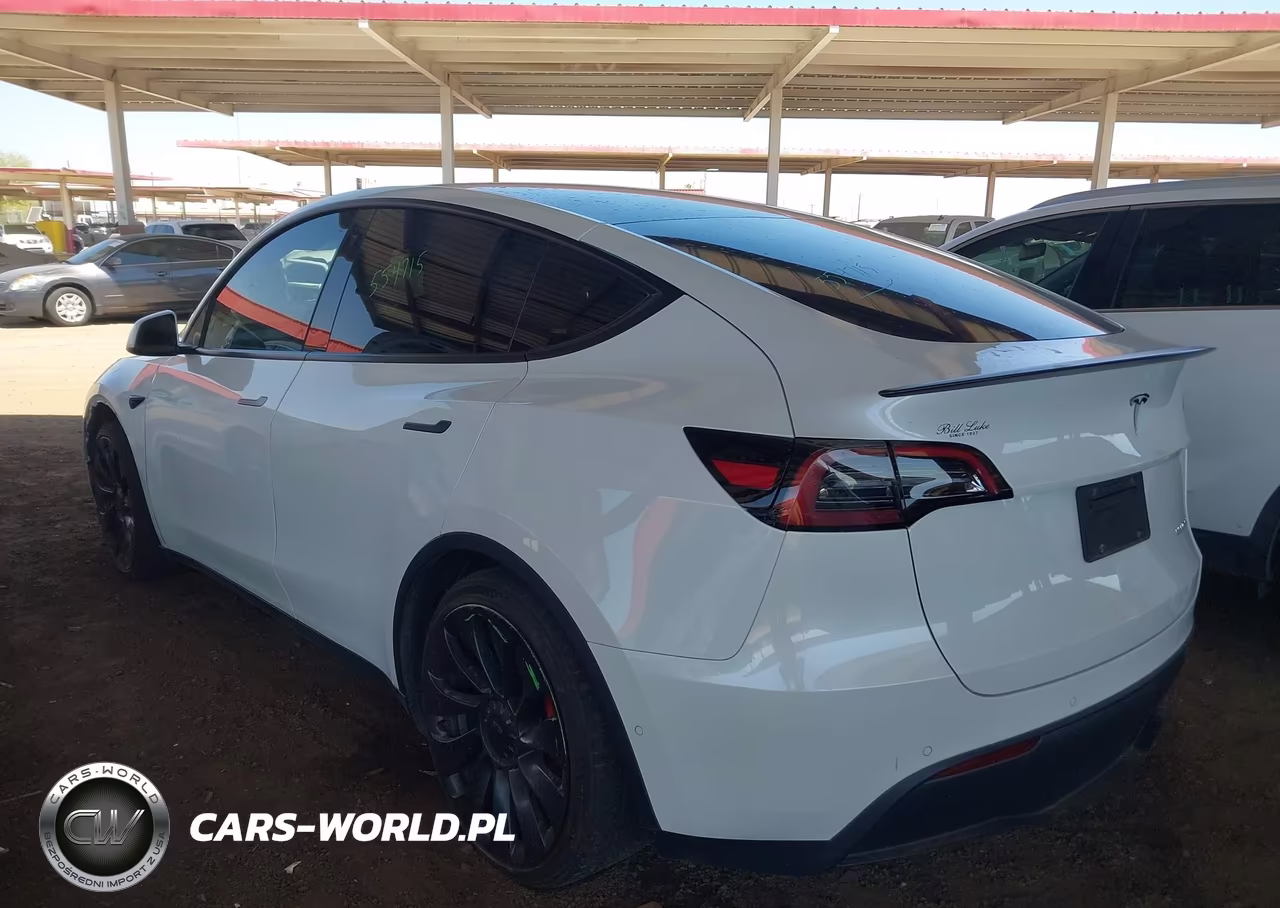 2022 Tesla Model Y Performance Dual Motor All-Wheel Drive VIN:7SAYGDEF5NF554715 - 3