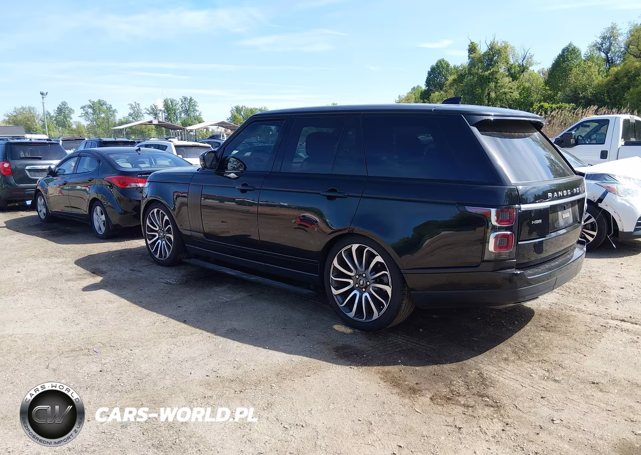 2019 Land Rover Range Rover 3.0L V6 Supercharged Hse VIN:SALGS2SV7KA543834 - 3