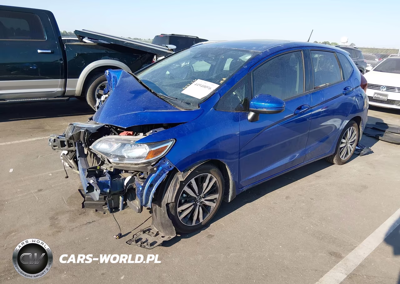2019 Honda Fit Ex VIN:3HGGK5H83KM746122 - 2