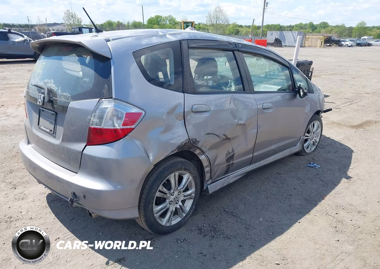 2010 Honda Fit Sport VIN:JHMGE8H48AS027439 - 4