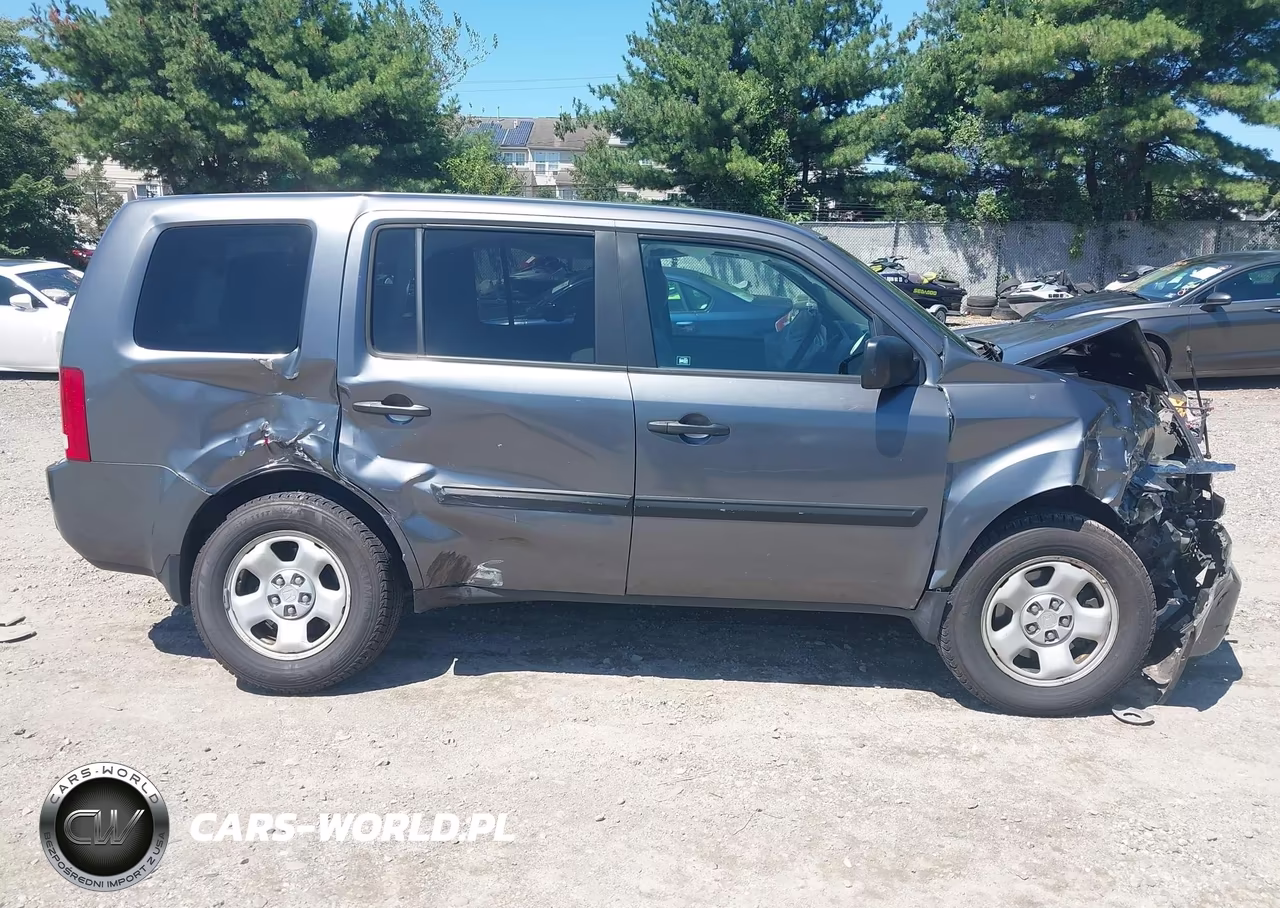 2011 Honda Pilot Lx VIN:5FNYF4H20BB039139 - 13