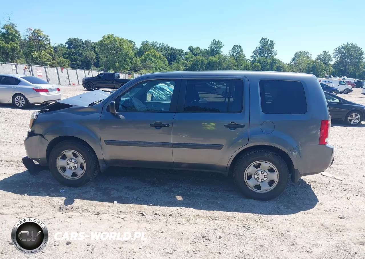 2011 Honda Pilot Lx VIN:5FNYF4H20BB039139 - 14