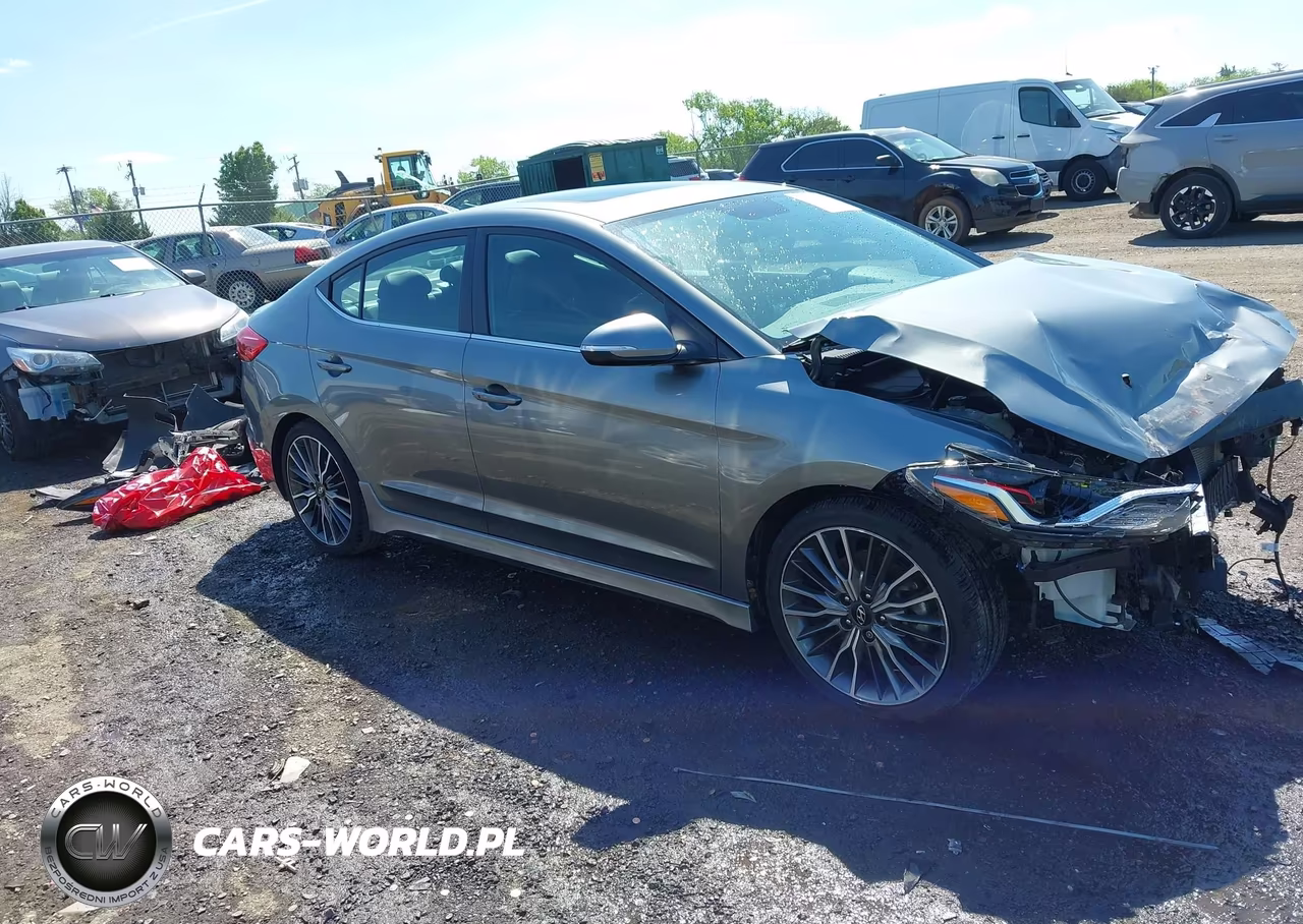 2017 Hyundai Elantra Sport VIN:KMHD04LB7HU329011 - 14