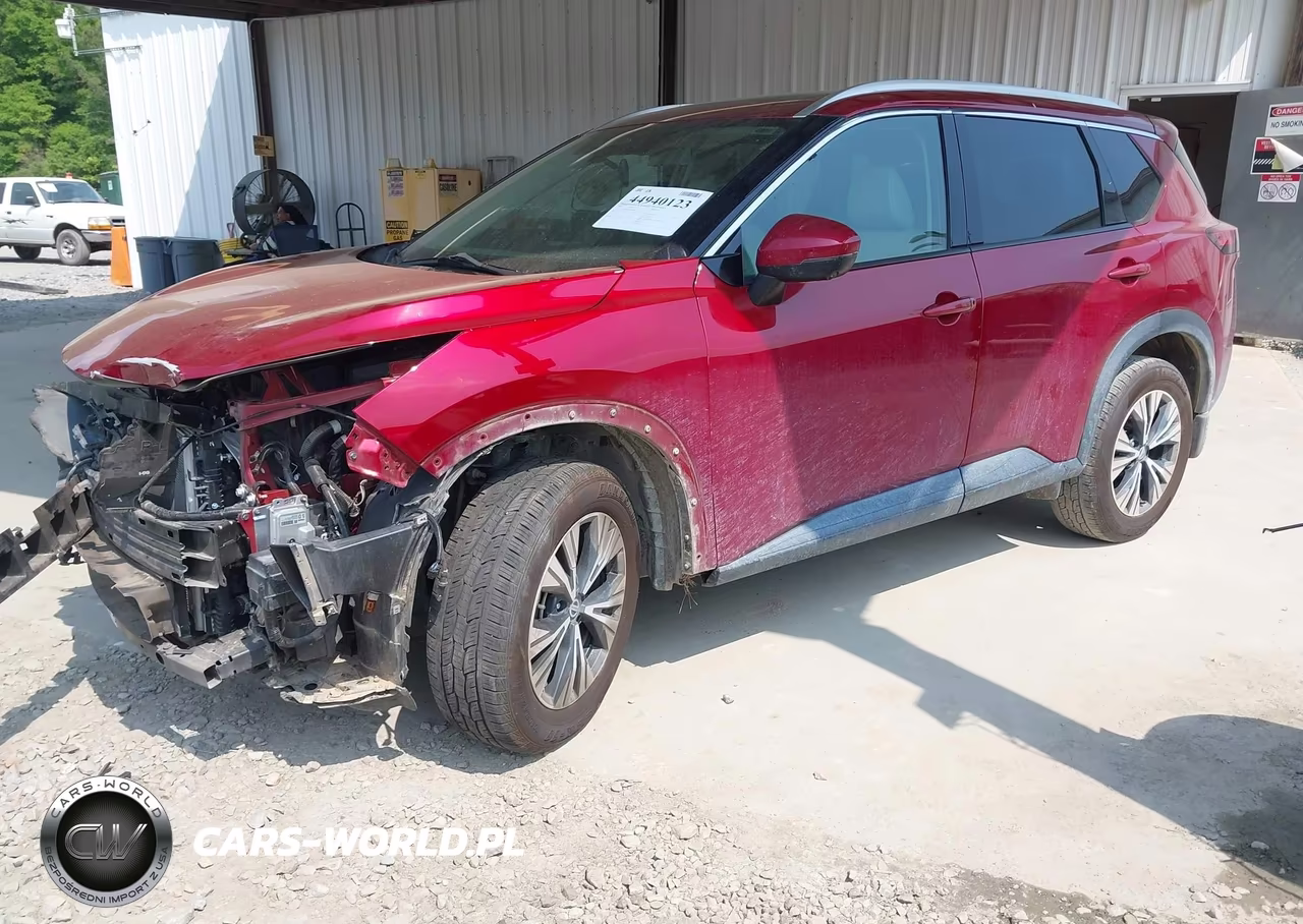 2021 Nissan Rogue Sv Fwd VIN:5N1AT3BA1MC808764 - 2