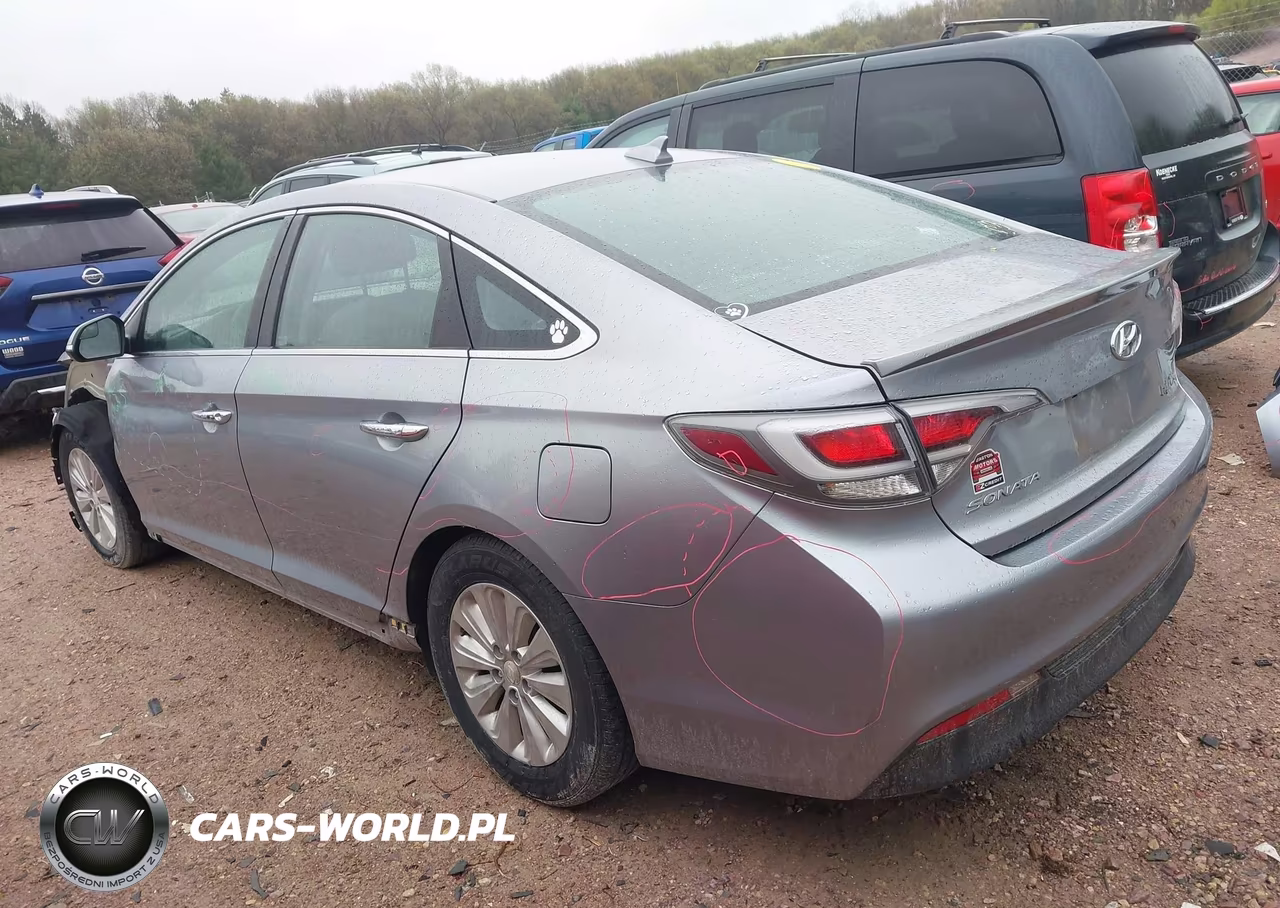 2016 Hyundai Sonata Hybrid Se VIN:KMHE24L13GA030136 - 3