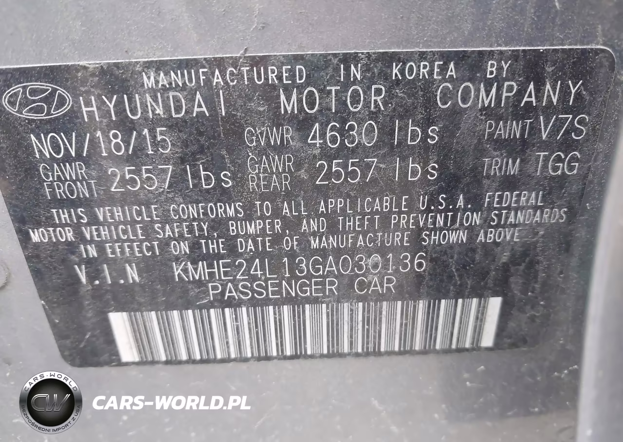 2016 Hyundai Sonata Hybrid Se VIN:KMHE24L13GA030136 - 9