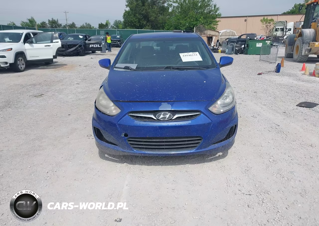 2012 Hyundai Accent Gls VIN:KMHCU4AE2CU045582 - 12