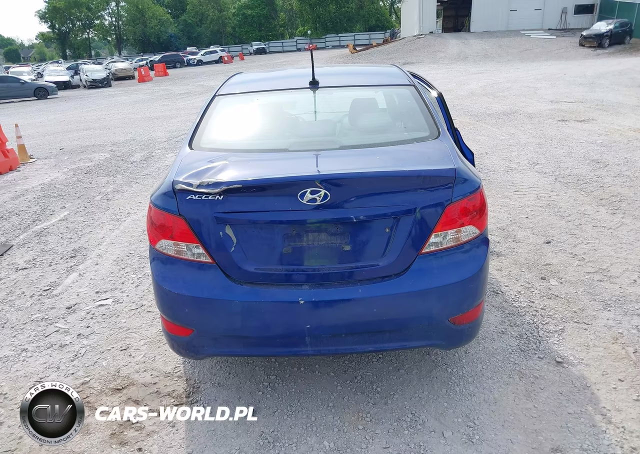 2012 Hyundai Accent Gls VIN:KMHCU4AE2CU045582 - 16