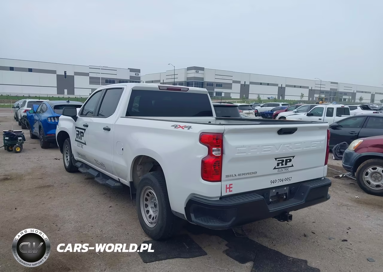 2024 Chevrolet Silverado 1500 4Wd Standard Bed Wt VIN:3GCPDAEK9RG208728 - 3