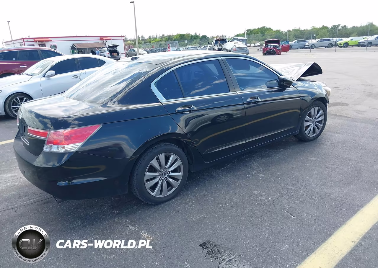 2012 Honda Accord 2.4 Ex-L VIN:1HGCP2F87CA069320 - 4