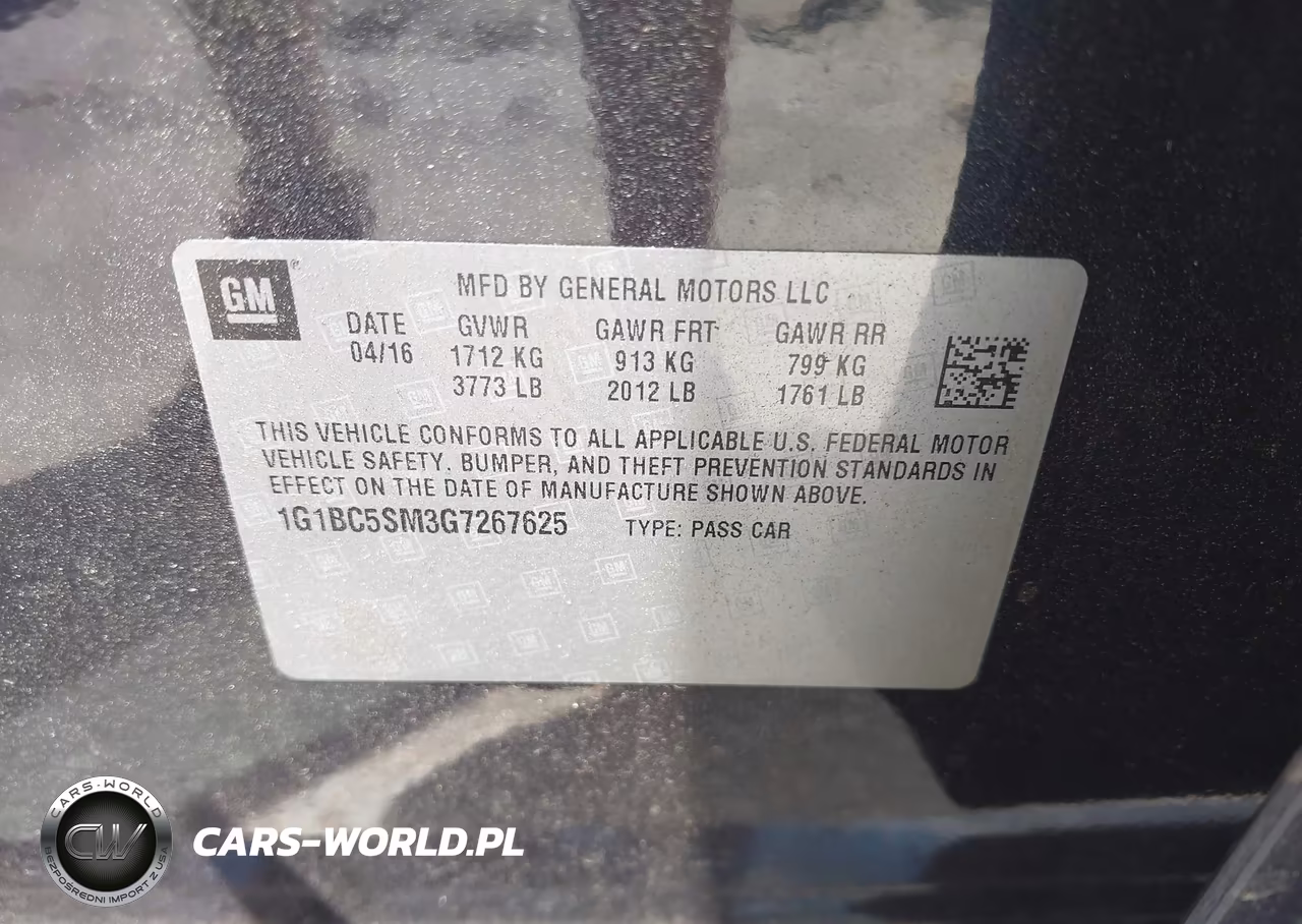 2016 Chevrolet Cruze Ls Auto VIN:1G1BC5SM3G7267625 - 9