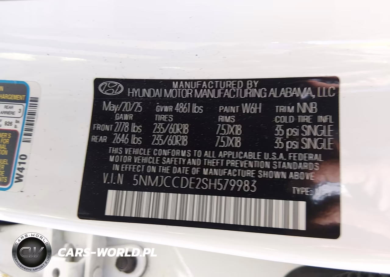 2025 Hyundai Tucson Sel Convenience VIN:5NMJCCDE2SH579983 - 9