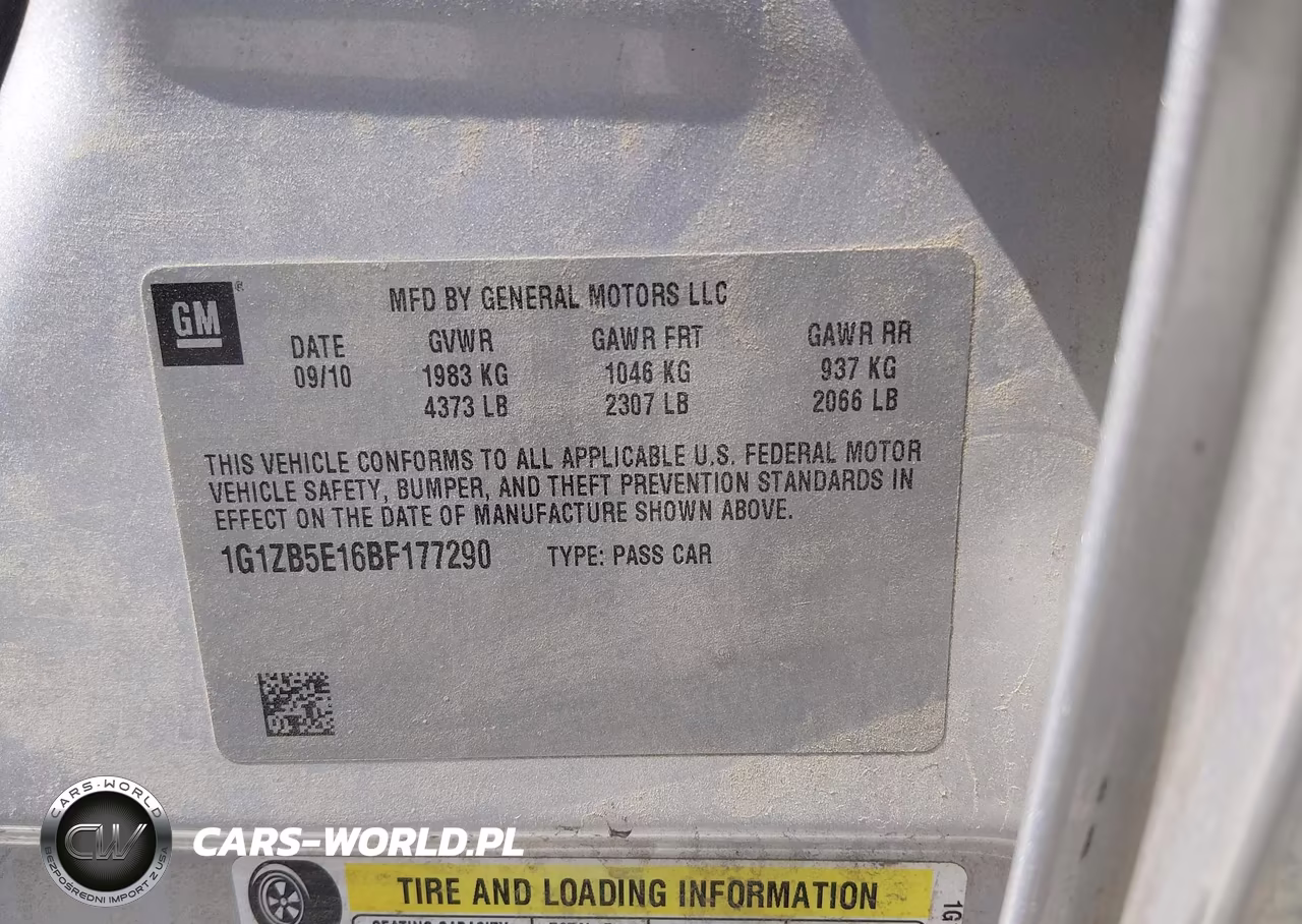2011 Chevrolet Malibu Ls VIN:1G1ZB5E16BF177290 - 9