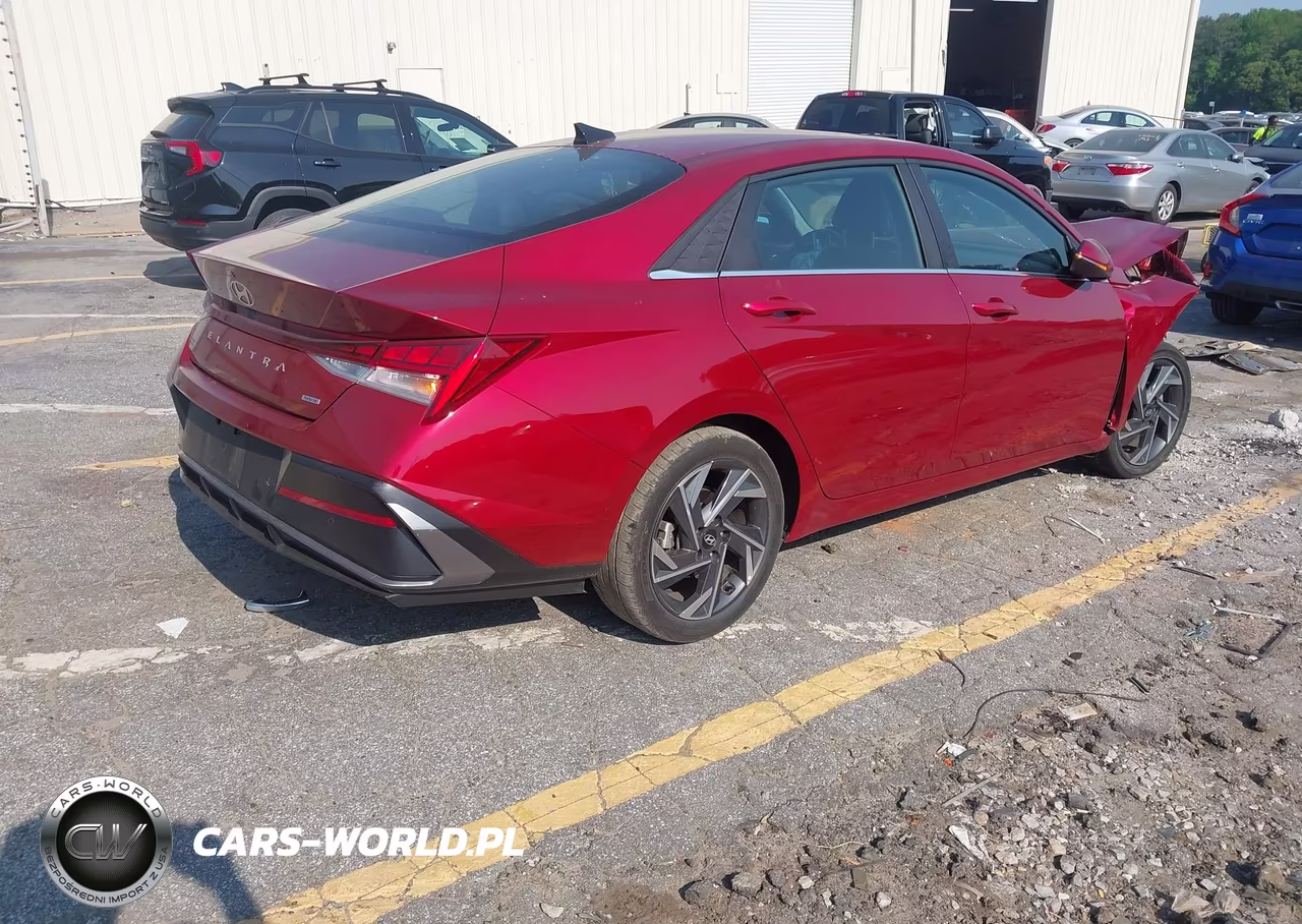 2024 Hyundai Elantra Hybrid Limited VIN:KMHLN4DJ6RU096873 - 4