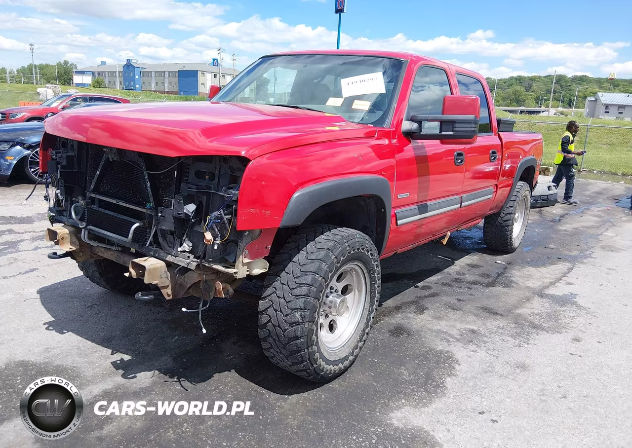 2007 Chevrolet Silverado 2500Hd Classic Lt1 VIN:1GCHK23D37F186325 - 2