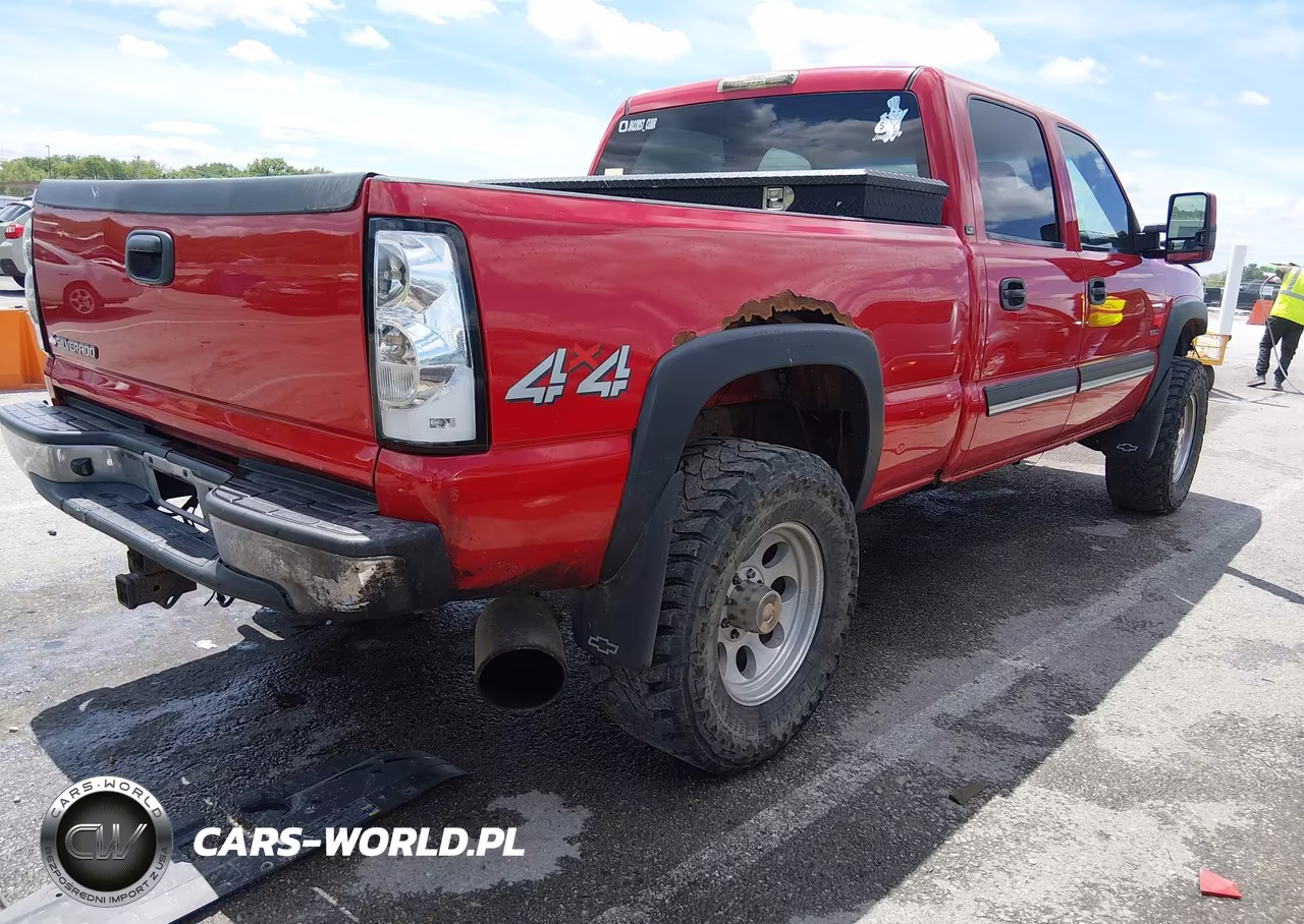 2007 Chevrolet Silverado 2500Hd Classic Lt1 VIN:1GCHK23D37F186325 - 4