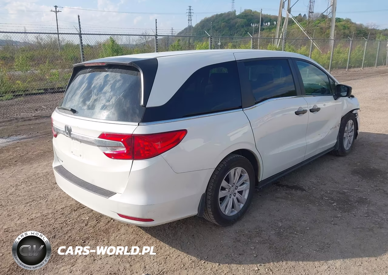 2020 Honda Odyssey Lx VIN:5FNRL6H29LB062333 - 4
