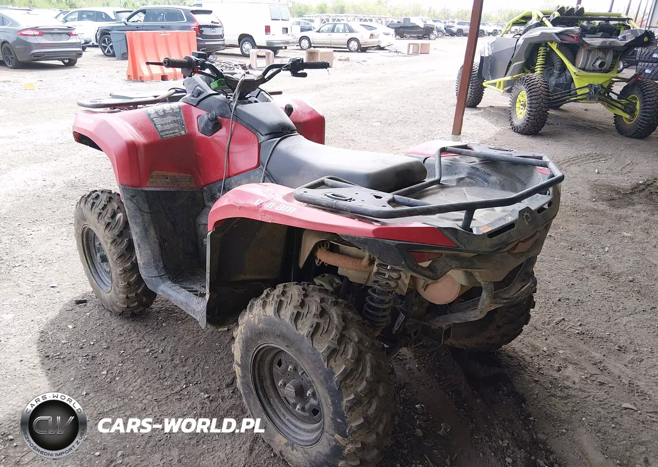 2025 Can-Am Outlander 500 2Wd-500-500 Dps-Pro Hd5 VIN:3JB3GA448SJ009061 - 3