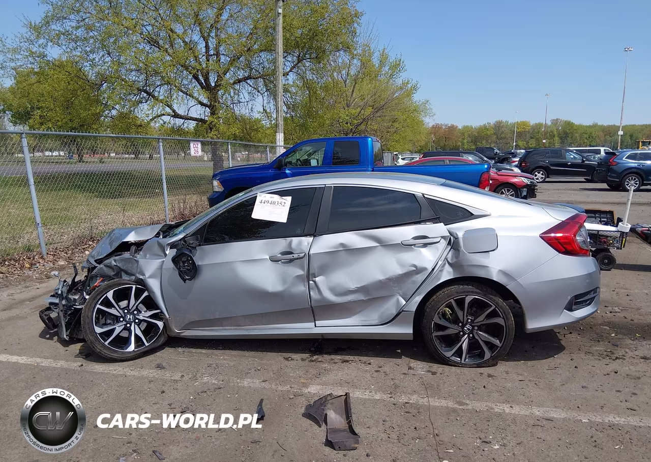 2020 Honda Civic Sport VIN:2HGFC2F88LH544287 - 14