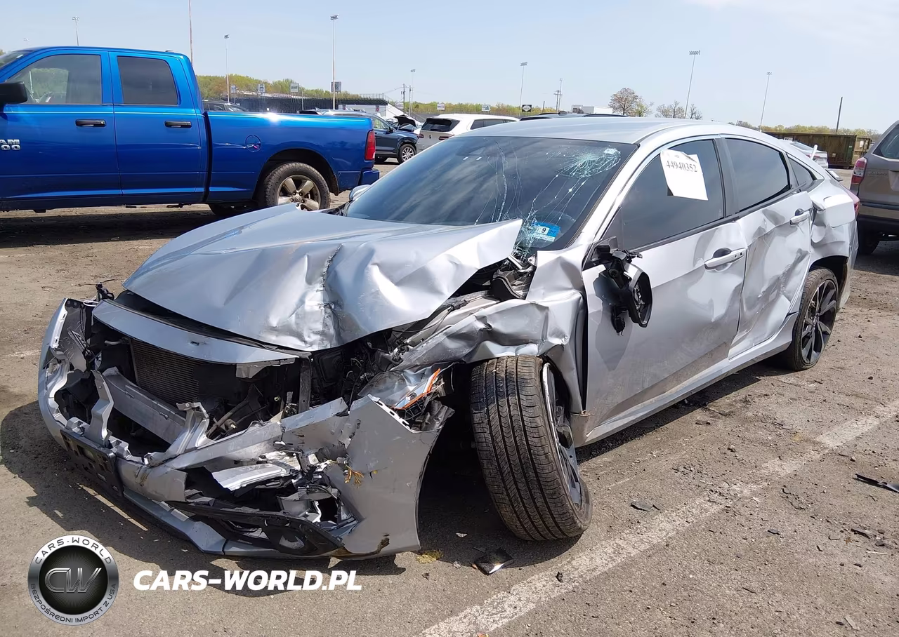 2020 Honda Civic Sport VIN:2HGFC2F88LH544287 - 2
