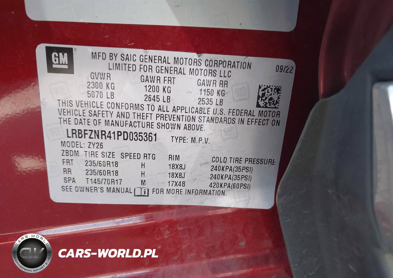 2023 Buick Envision Essence Fwd VIN:LRBFZNR41PD035361 - 9