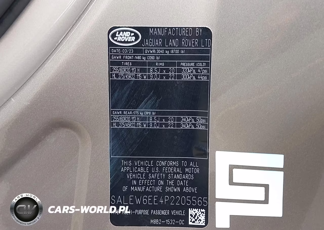 2023 Land Rover Defender 90 Carpathian Edition-90 V8 VIN:SALEW6EE4P2205565 - 9