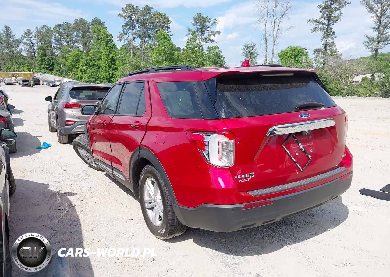 2020 Ford Explorer Xlt VIN:1FMSK7DH1LGB18223 - 3