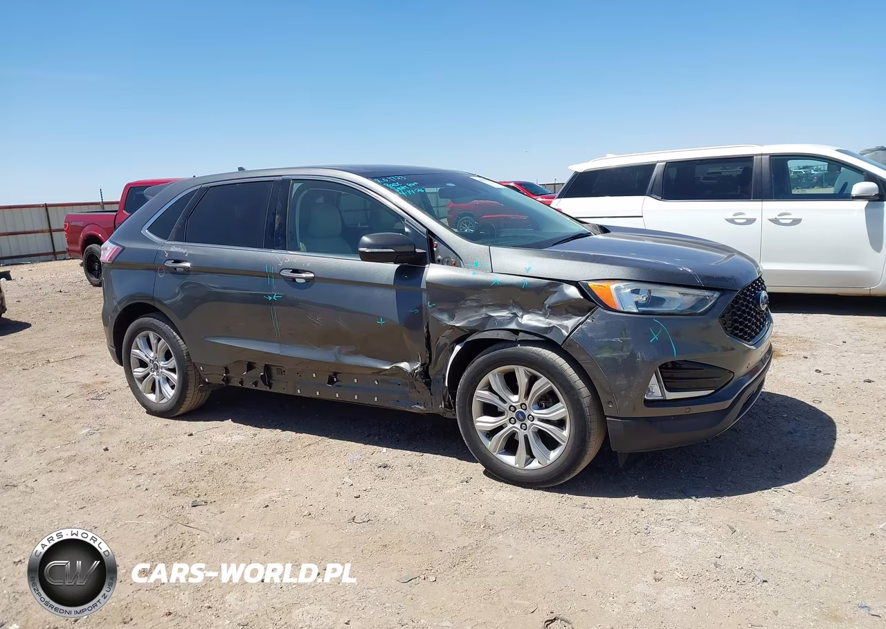 2020 Ford Edge Titanium VIN:2FMPK3K99LBA15813 - 13