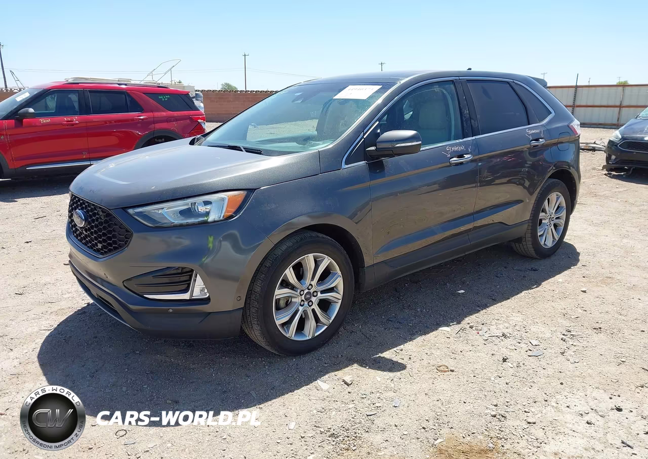 2020 Ford Edge Titanium VIN:2FMPK3K99LBA15813 - 2