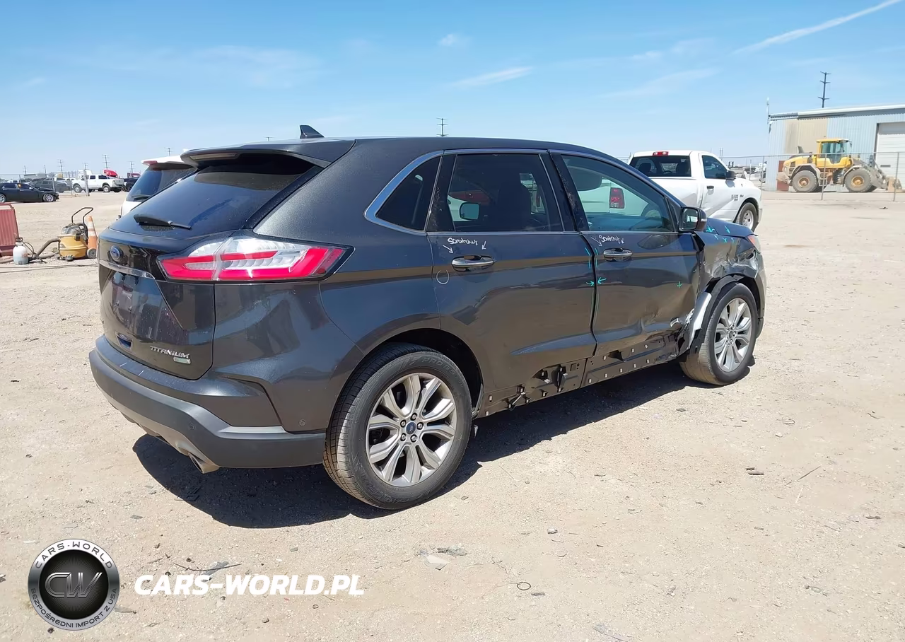 2020 Ford Edge Titanium VIN:2FMPK3K99LBA15813 - 4