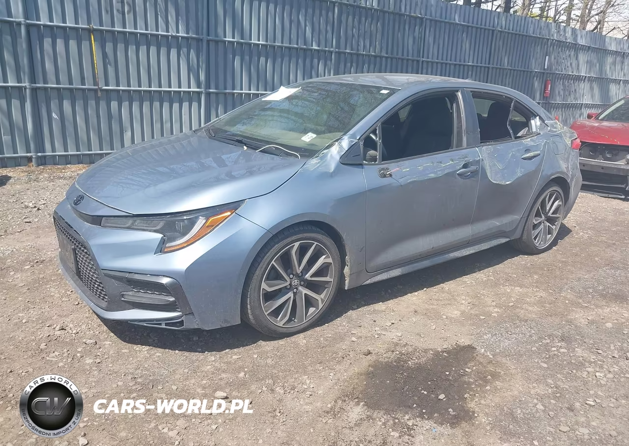 2022 Toyota Corolla Se VIN:JTDS4MCE1N3510424 - 2