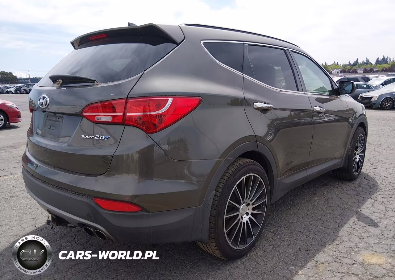 2014 Hyundai Santa Fe Sport 2.0L Turbo VIN:5XYZU3LA3EG204875 - 4