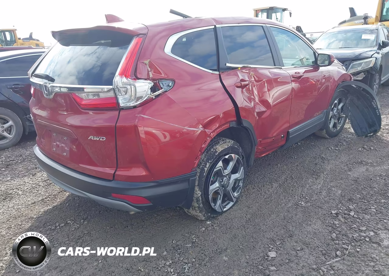 2018 Honda Cr-V Ex-L-Ex-L Navi VIN:5J6RW2H85JL001361 - 4