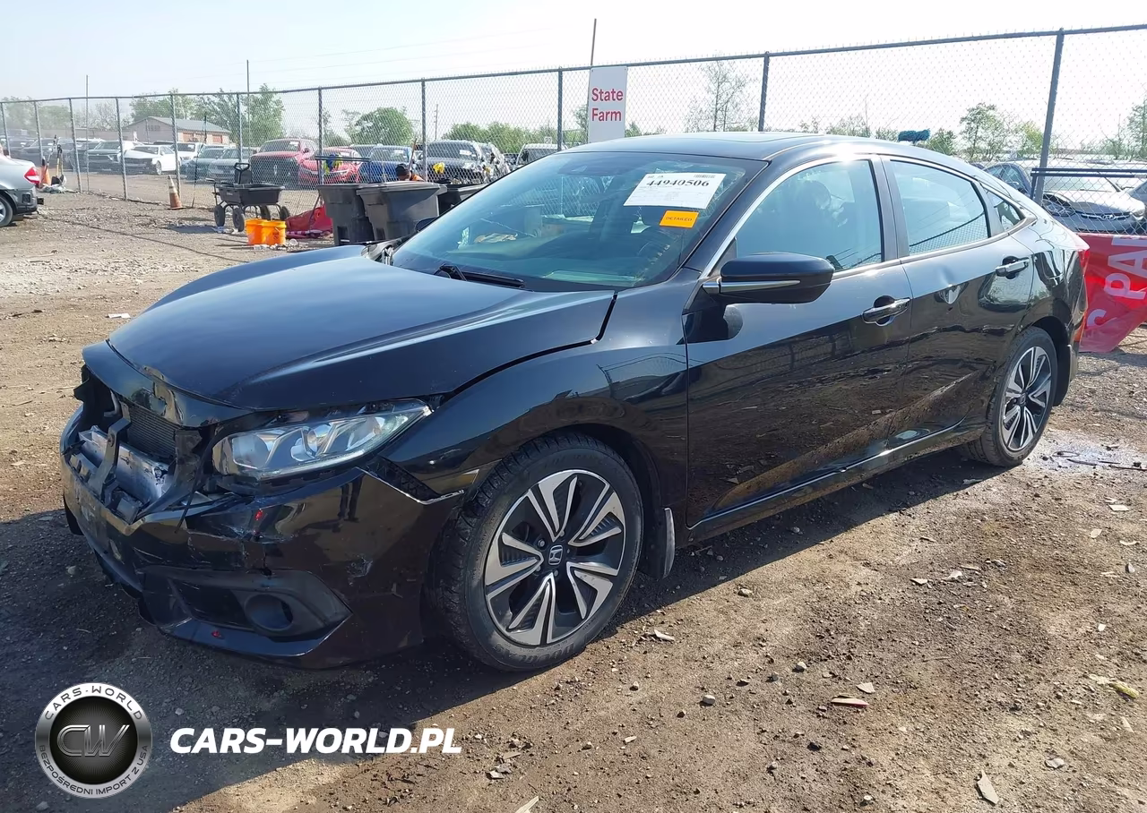 2018 Honda Civic Ex-T VIN:2HGFC1F40JH644226 - 2