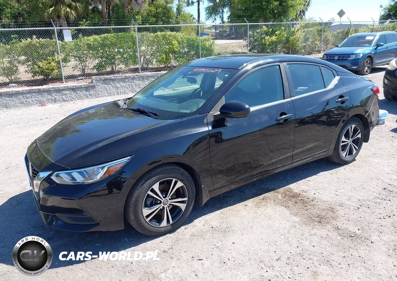 2021 Nissan Sentra Sv Xtronic Cvt VIN:3N1AB8CVXMY289181 - 2