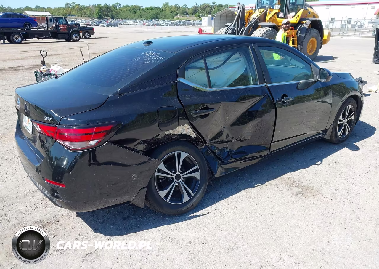2021 Nissan Sentra Sv Xtronic Cvt VIN:3N1AB8CVXMY289181 - 4