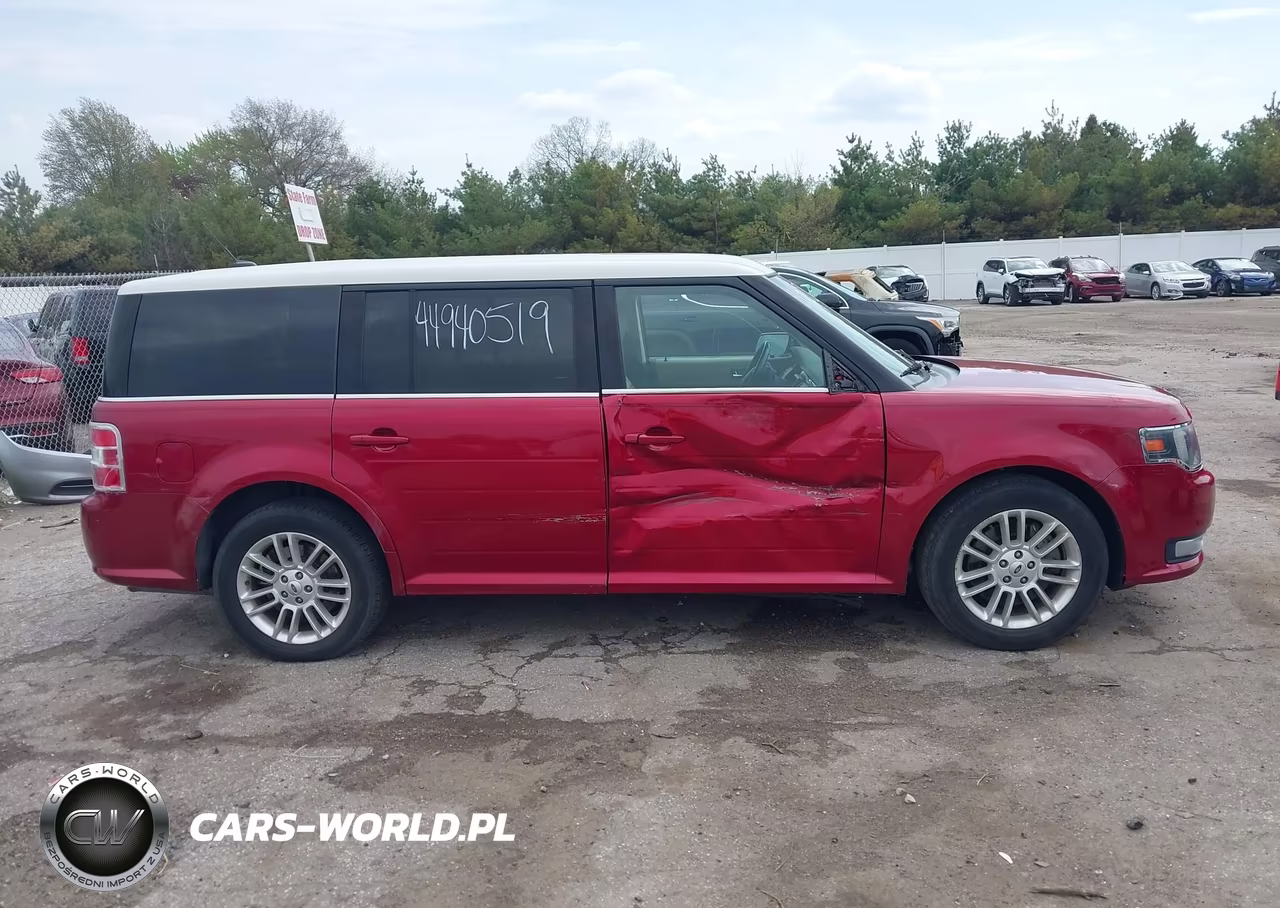 2014 Ford Flex Sel VIN:2FMHK6C82EBD00898 - 13