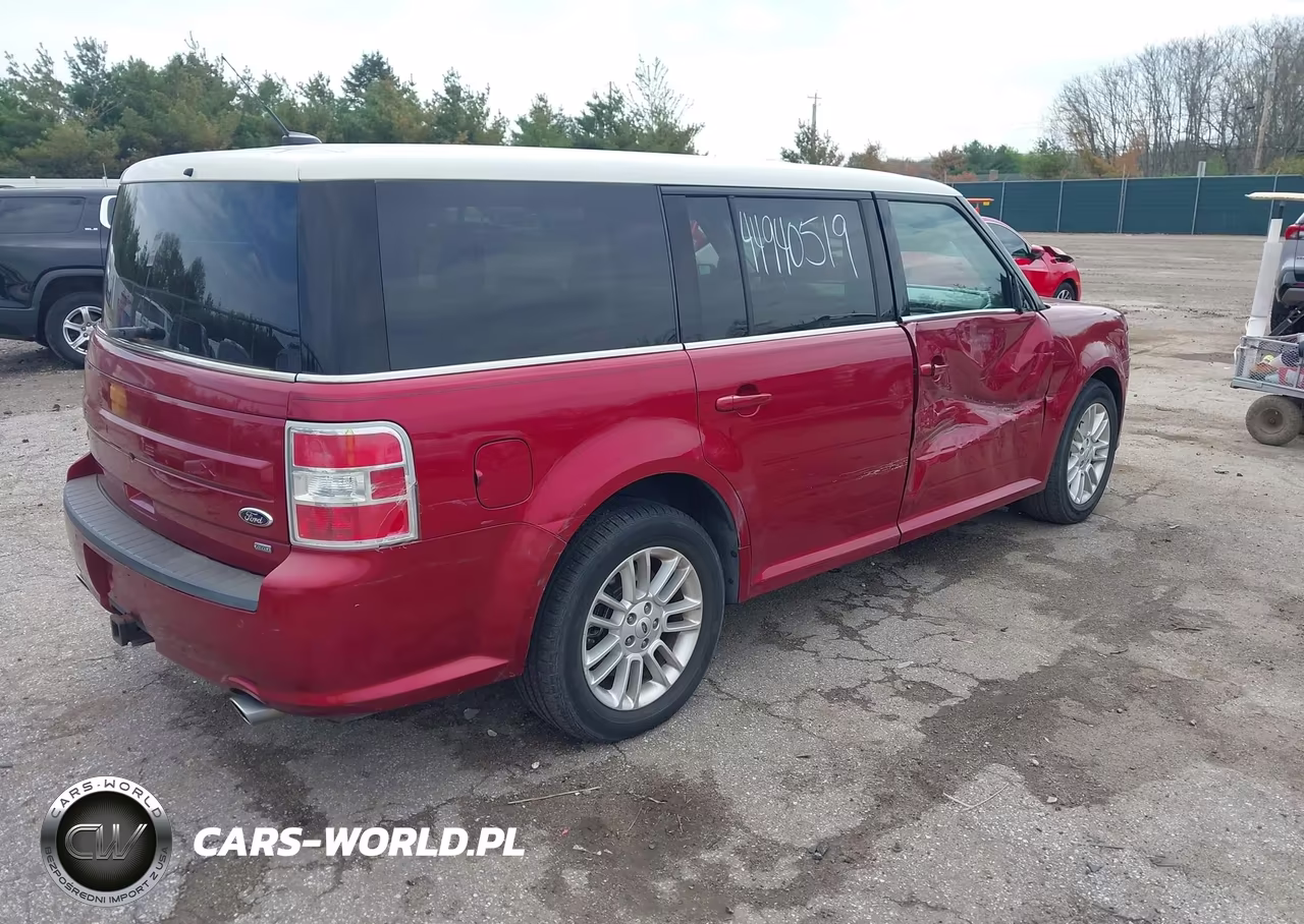 2014 Ford Flex Sel VIN:2FMHK6C82EBD00898 - 4