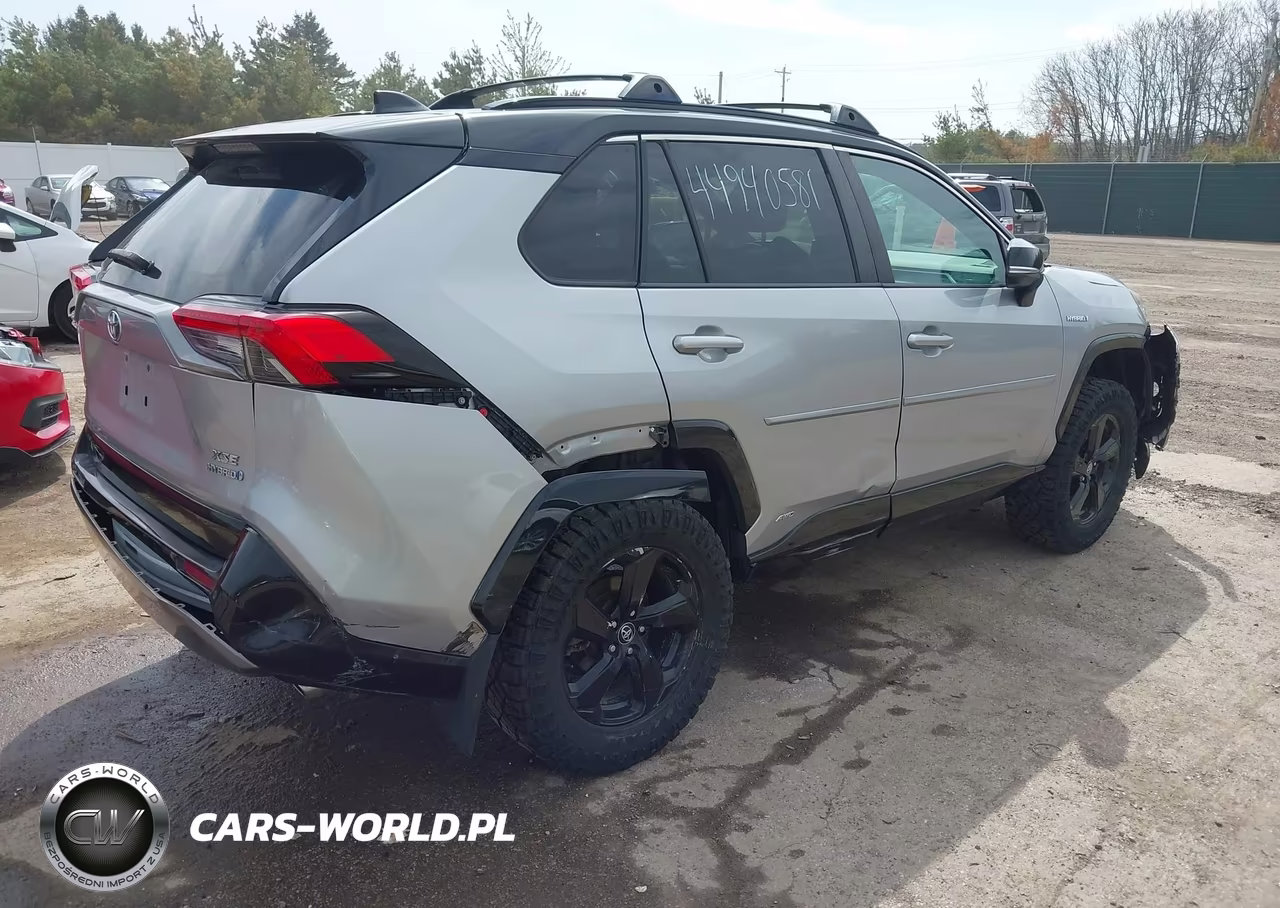 2020 Toyota Rav4 Hybrid Xse VIN:2T3EWRFV4LW067406 - 4