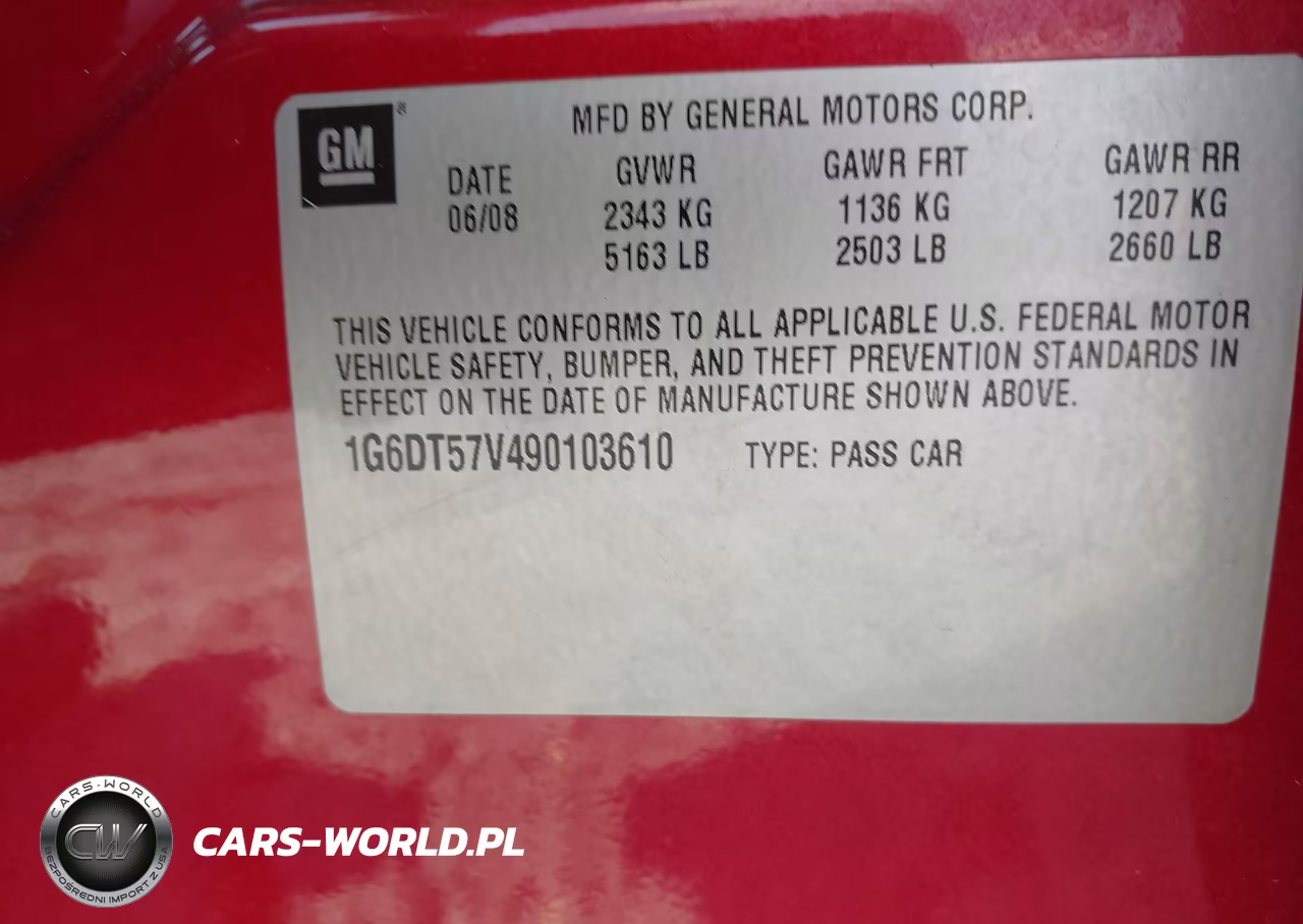 2009 Cadillac Cts Standard VIN:1G6DT57V490103610 - 9