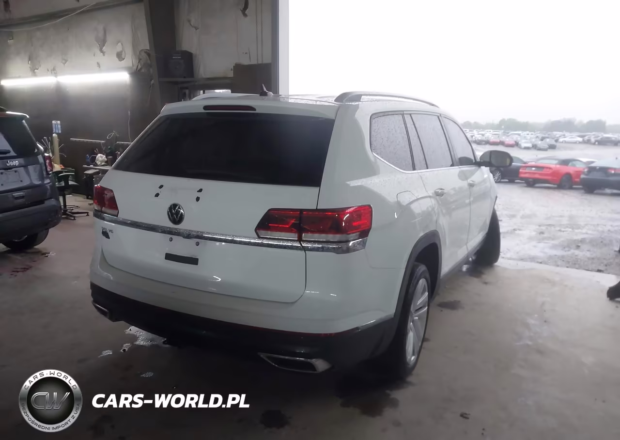 2021 Volkswagen Atlas 3.6L V6 Sel VIN:1V2ER2CA1MC509335 - 4