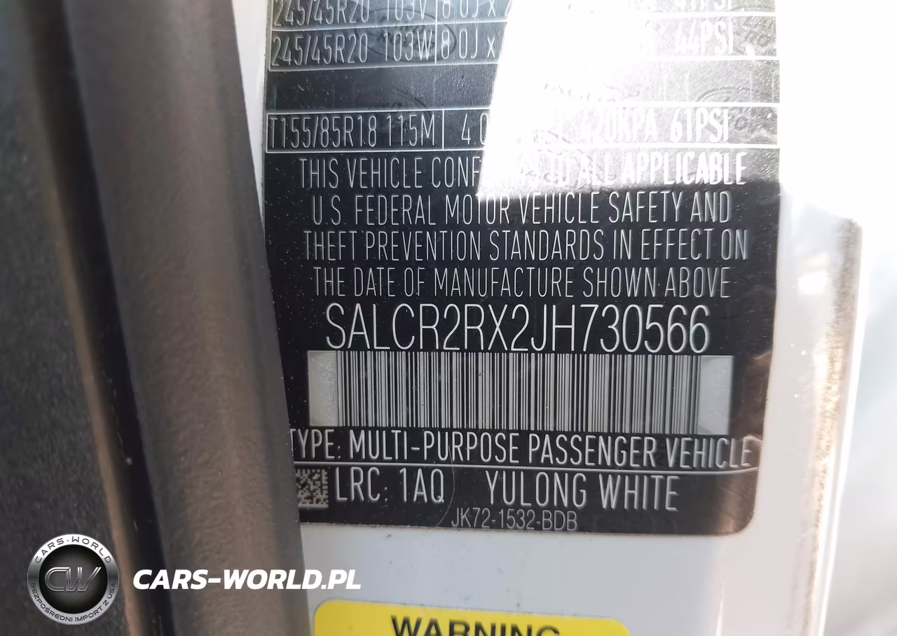 2018 Land Rover Discovery Sport Hse VIN:SALCR2RX2JH730566 - 9