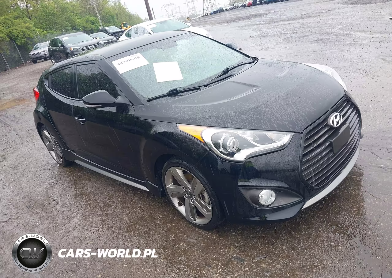 2013 Hyundai Veloster Turbo W-Blue