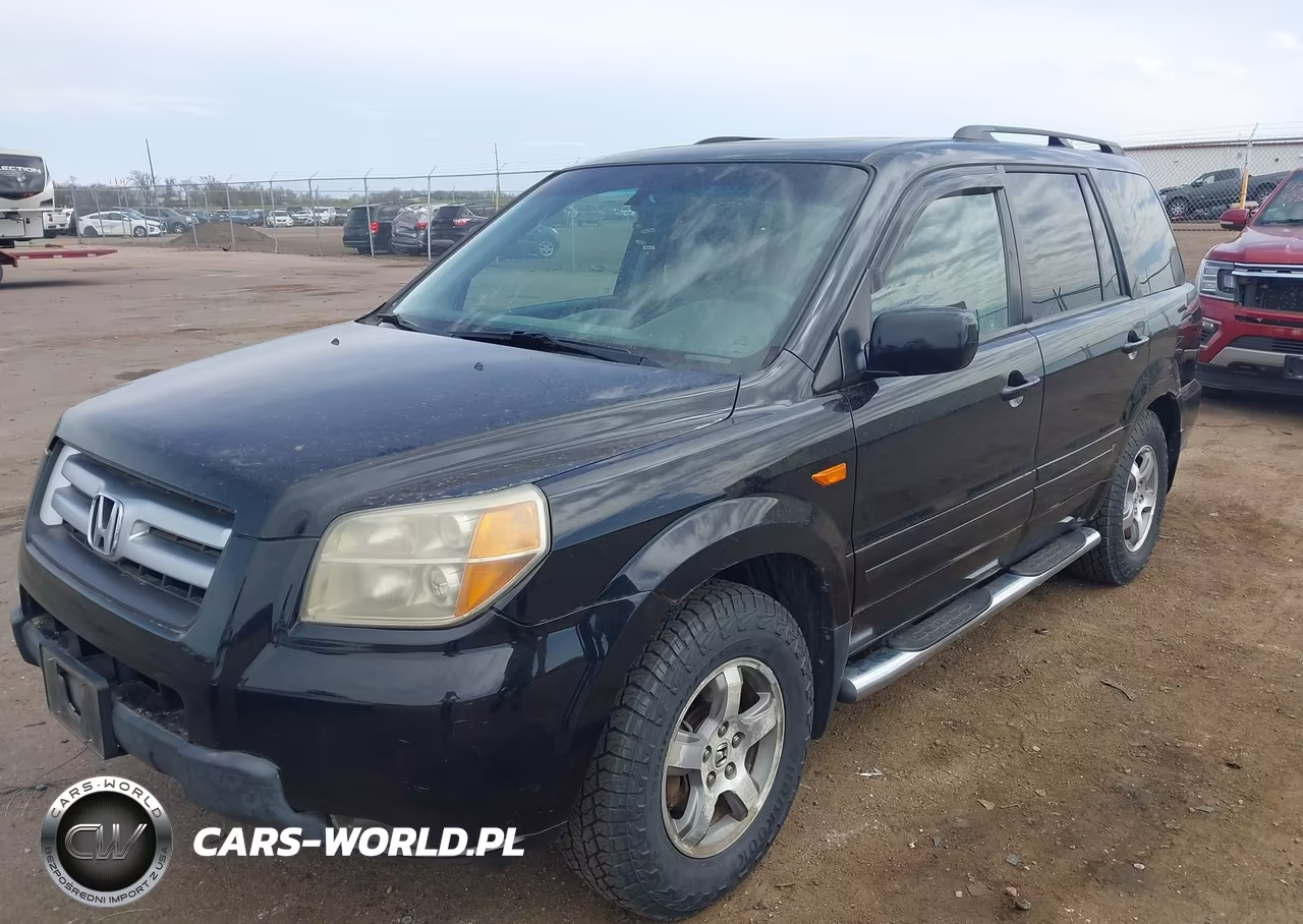 2006 Honda Pilot Ex-L VIN:2HKYF18646H546487 - 2