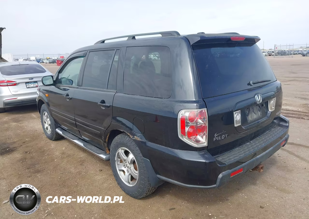 2006 Honda Pilot Ex-L VIN:2HKYF18646H546487 - 3
