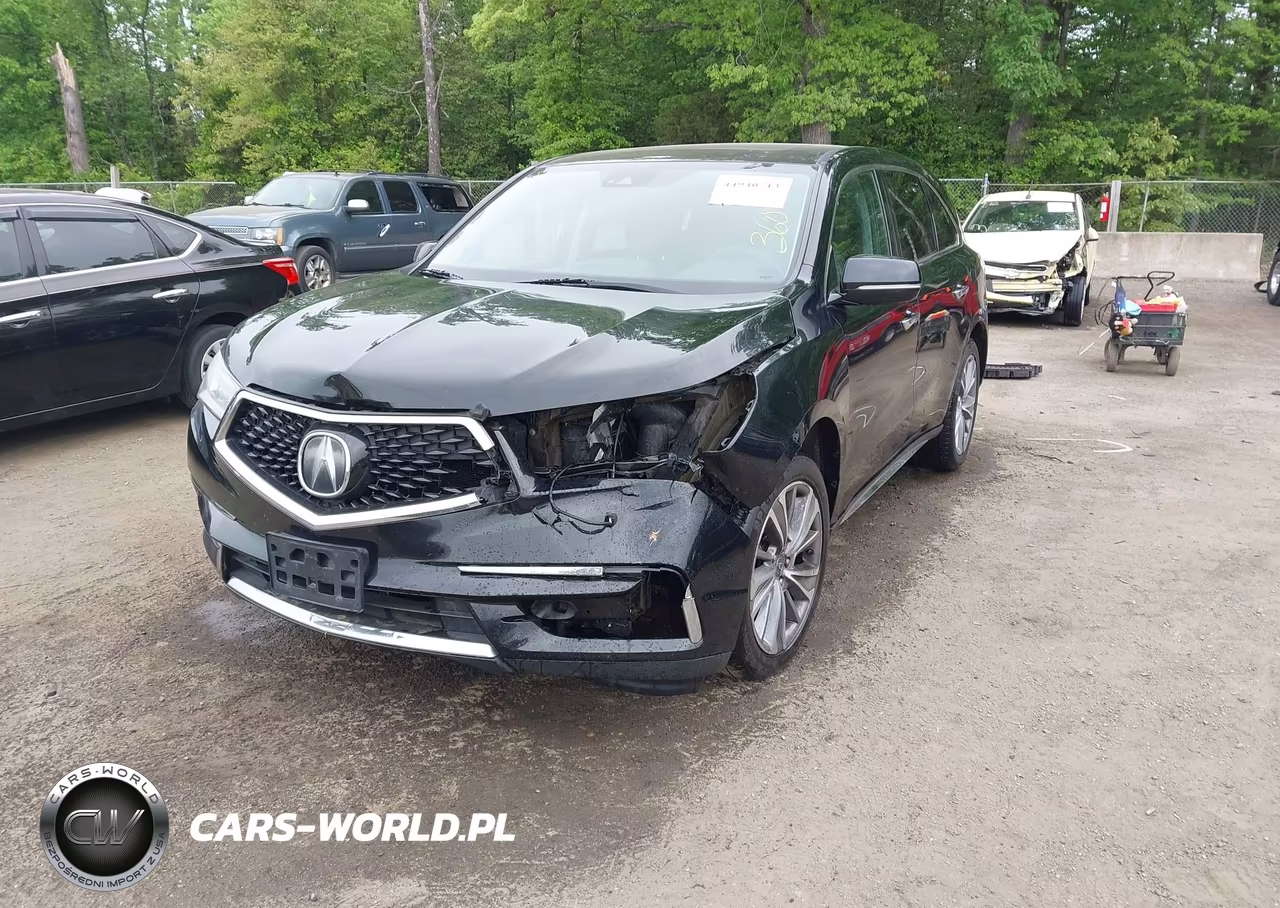 2017 Acura Mdx Technology Package VIN:5FRYD4H59HB027126 - 2