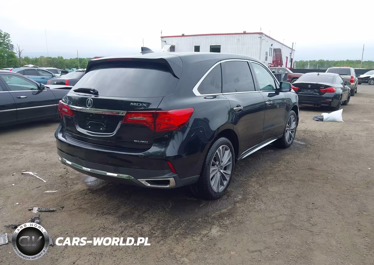 2017 Acura Mdx Technology Package VIN:5FRYD4H59HB027126 - 4