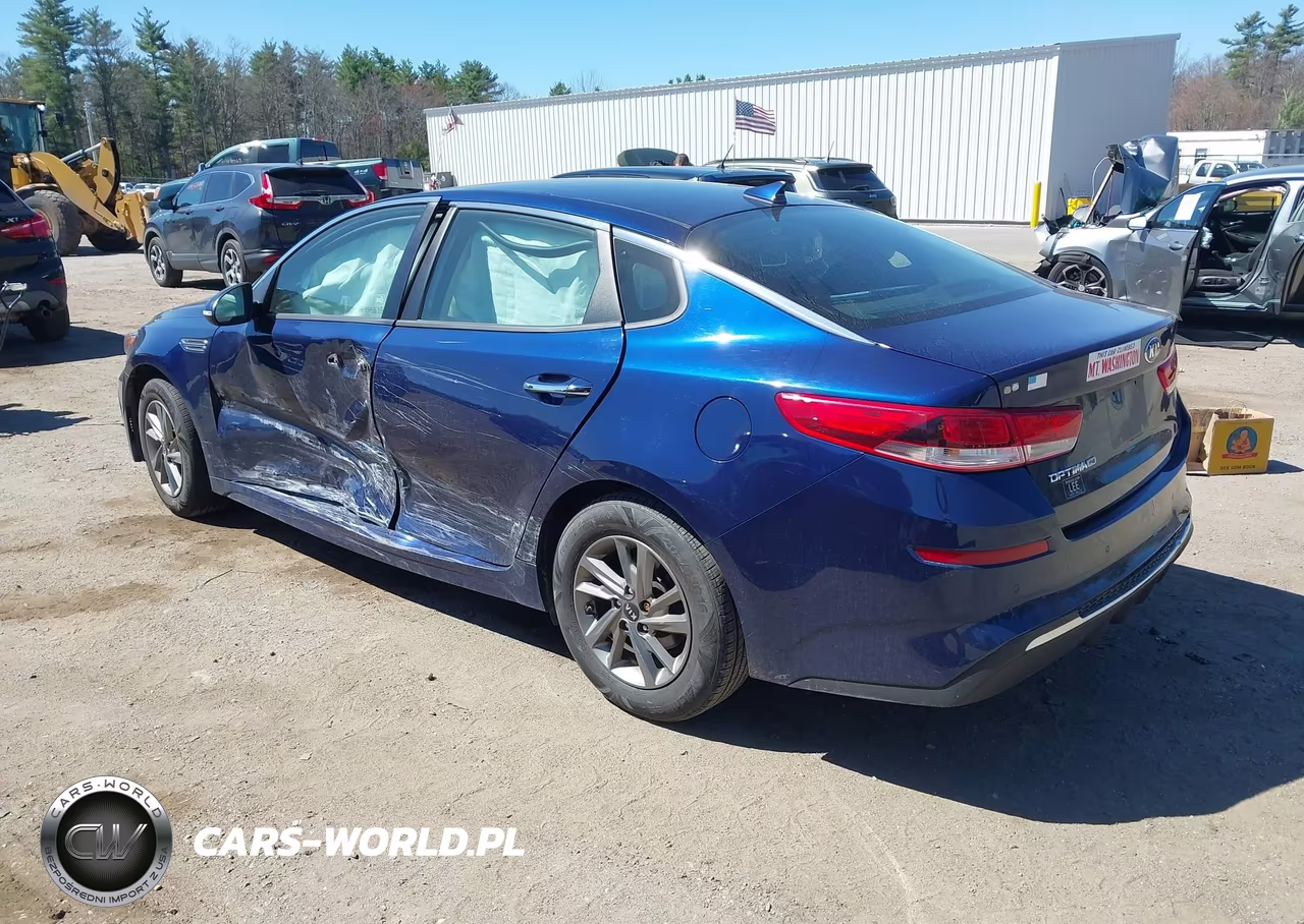 2019 Kia Optima Lx VIN:5XXGT4L3XKG365113 - 3